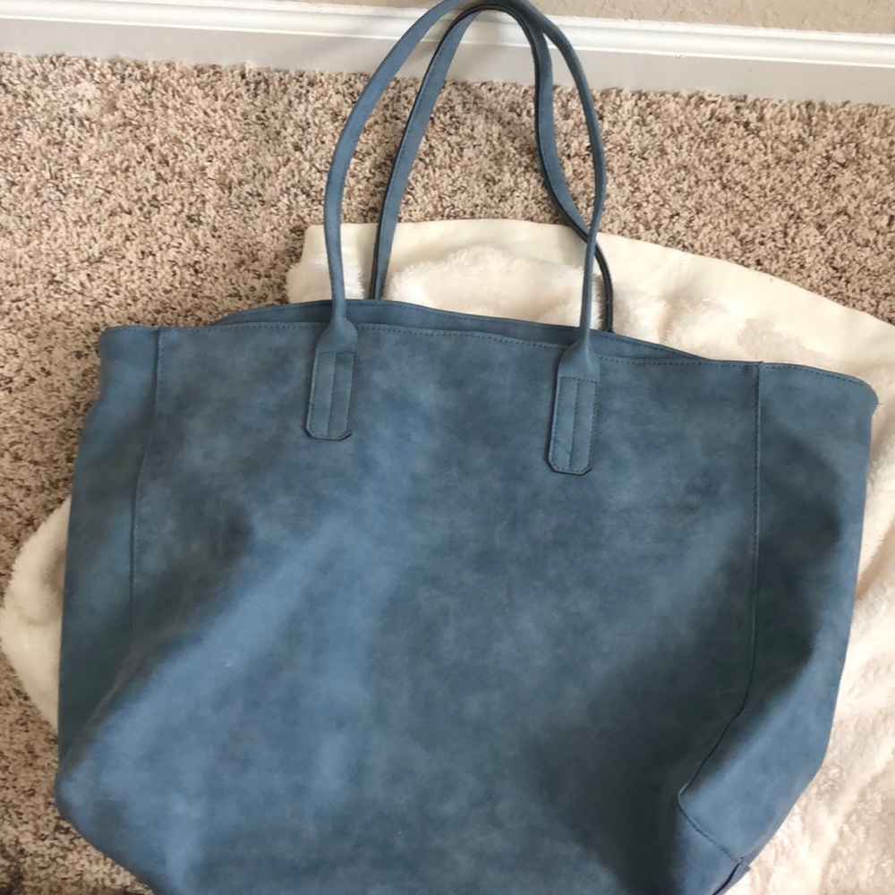 Suede bag